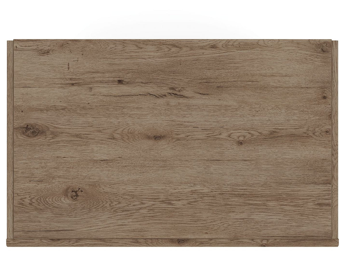 Oliandon - Two Drawer Night Stand - Light Brown