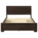 Kauffman - Wood Storage Panel Bed