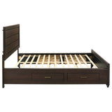 Kauffman - Wood Storage Panel Bed