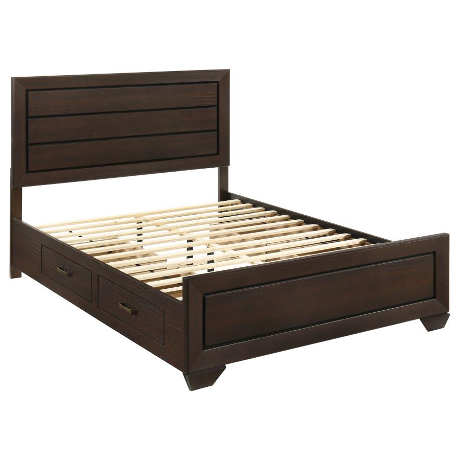 Kauffman - Wood Storage Panel Bed