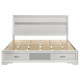 Miranda - Storage Wood Panel Bed