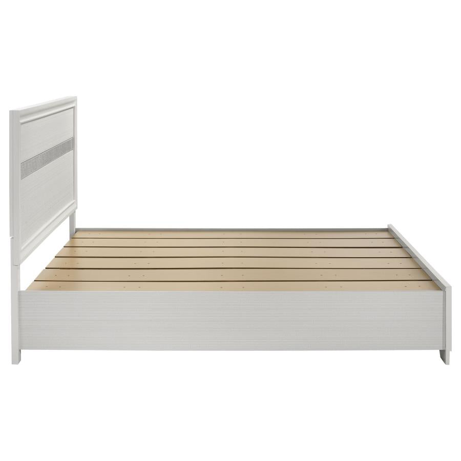 Miranda - Storage Wood Panel Bed