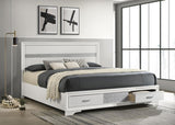 Miranda - Storage Wood Panel Bed