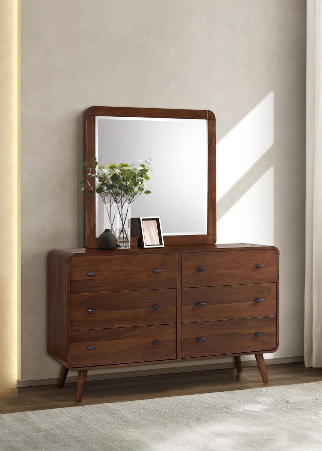 Robyn - 6-Drawer Bedroom Dresser And Mirror