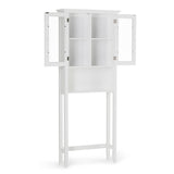 Acadian - Space Saver Cabinet - Pure White by Simpli-Home | Bel Furniture