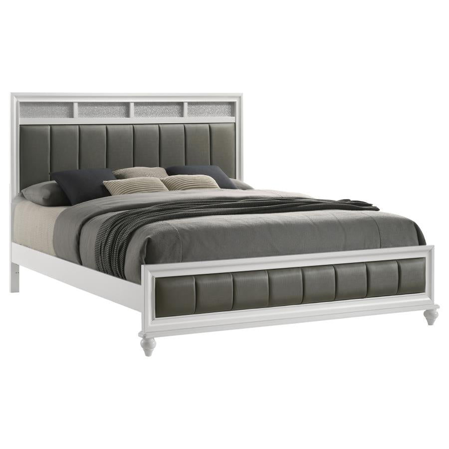 Barzini - Upholstered Panel Bed