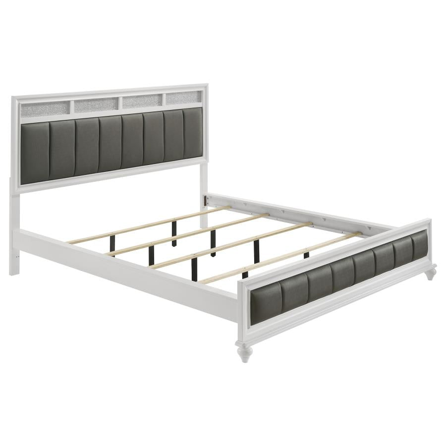 Barzini Upholstered Panel Bed