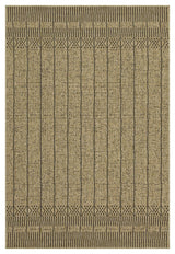 Earth - 7'10" X 10'3" Polypropylene, Indoor, Outdoor Area Rug - Jute / Black by Icona Home Decor | Bel Furniture