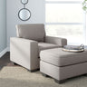 Greaves - Chair, Ottoman Gray by Signature Design by Ashley® | Bel Furniture