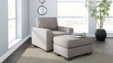 Greaves - Chair, Ottoman Gray by Signature Design by Ashley® | Bel Furniture