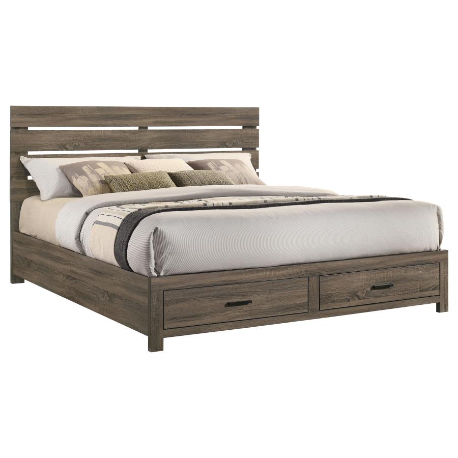 Brantford - Wood Storage Panel Bed