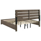 Brantford - Wood Storage Panel Bed