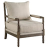 Blanchett - Cushion Back Accent Chair Beige by CoasterElevations | Bel Furniture