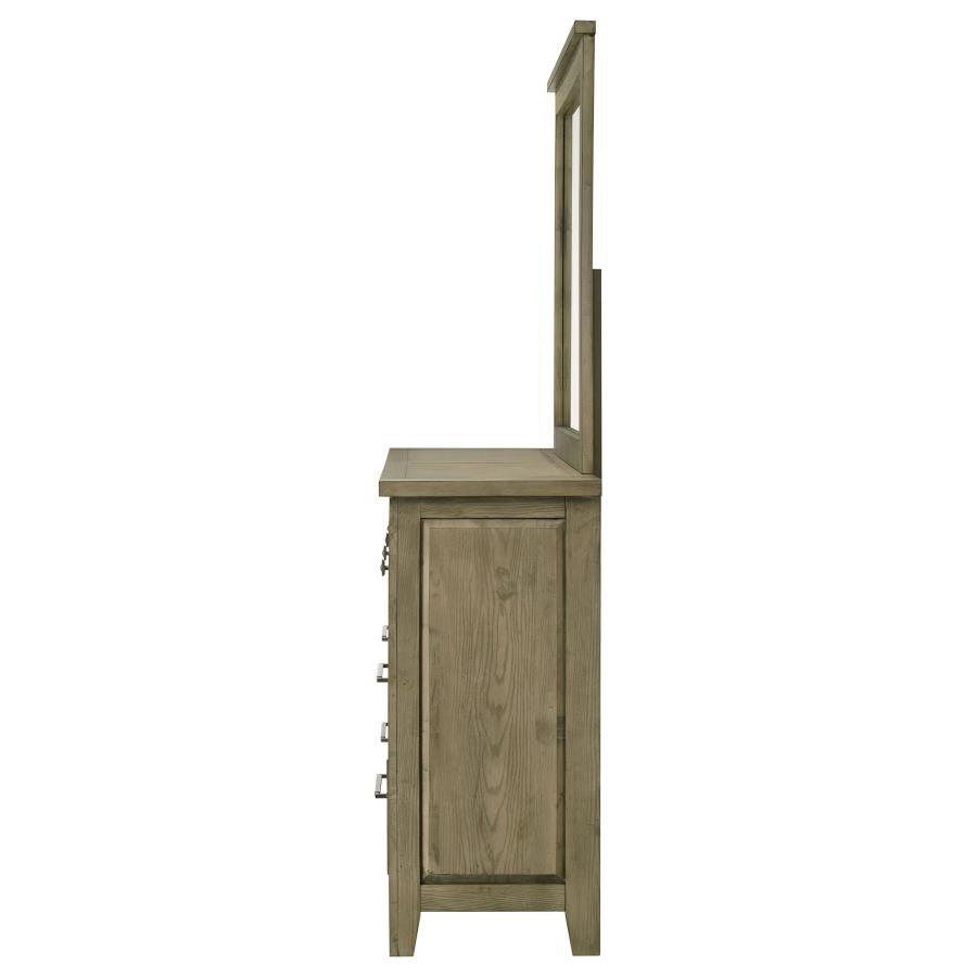 Hazlewood - 6-Drawer Bedroom Dresser Cabinet