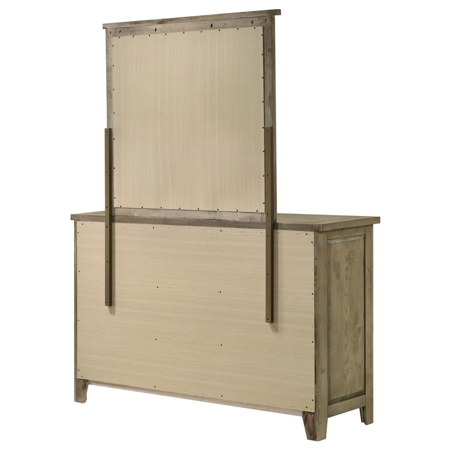 Hazlewood - 6-Drawer Bedroom Dresser Cabinet