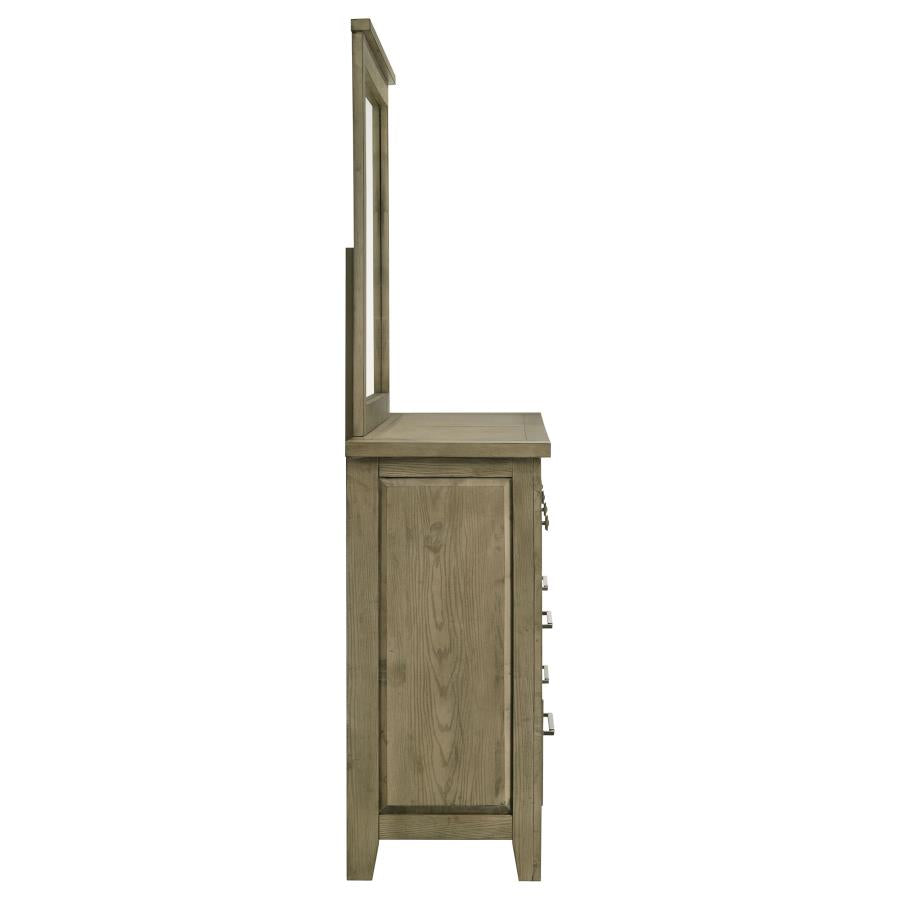 Hazlewood - 6-Drawer Bedroom Dresser Cabinet