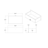 Chloe - Dresser - Gemstone Silver