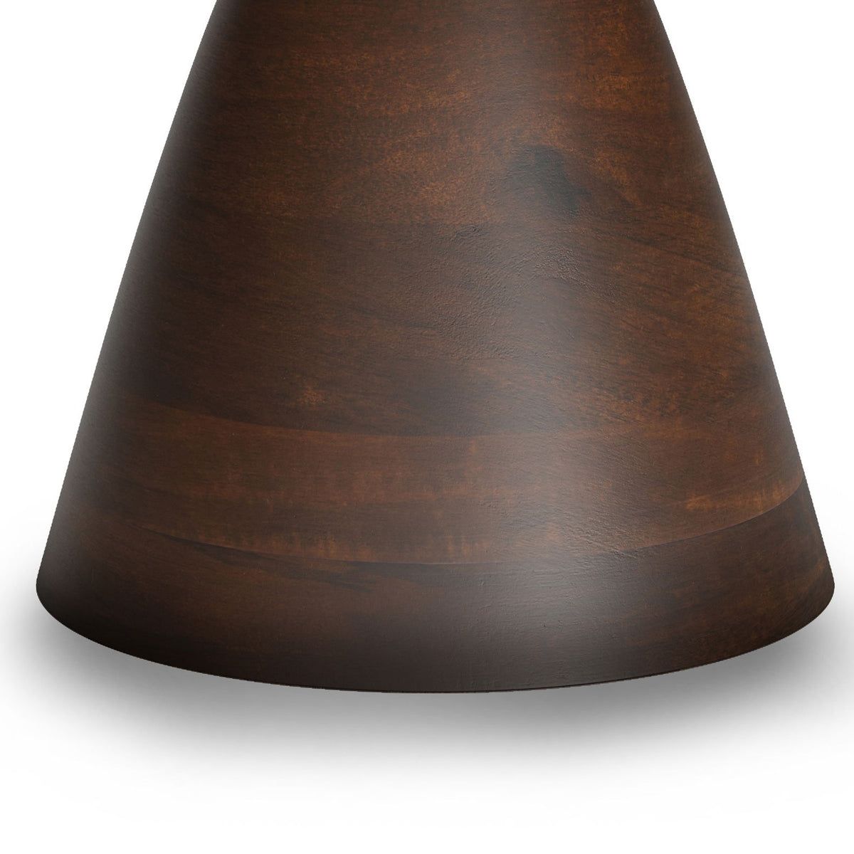 Winnie - Round Coffee Table - Walnut by Simpli-Home | Bel Furniture