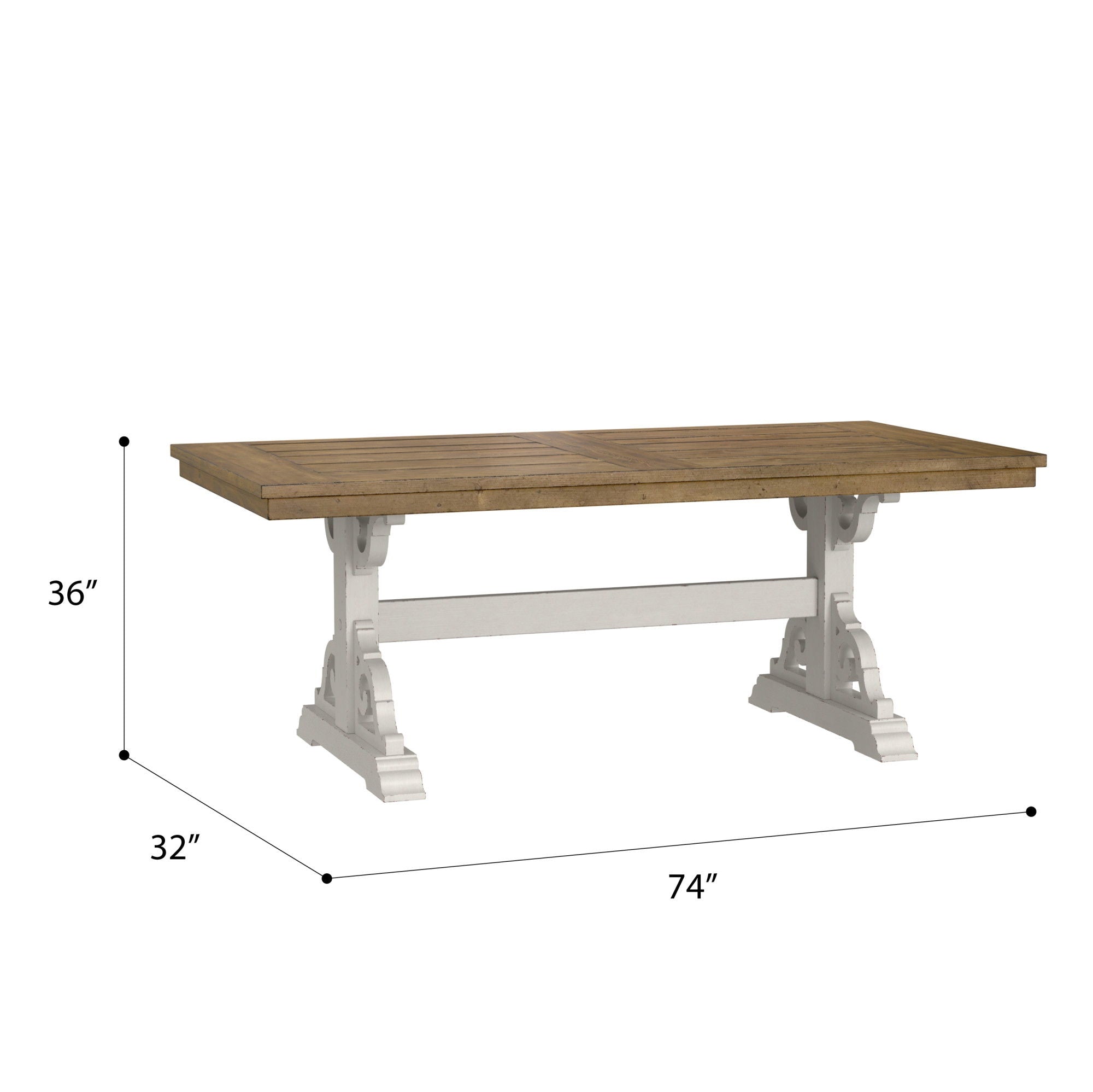 Haidel - Trestle Dining Table