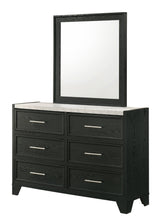 Lamar - Dresser Black Dresser & Mirror by Crown Mark | Bel Furniture