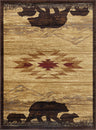 Nature's Nest - GC_CBL3006 Lodge Area Rug Beige by Icona Home Decor | Bel Furniture