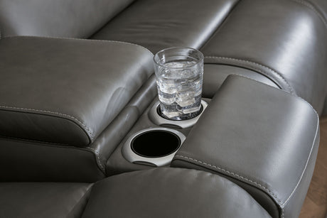 5Z - Pittson - Power Reclining Sectional - view 14