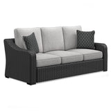 Beachcroft - Sofa With Cushion Black by Signature Design by Ashley® | Bel Furniture