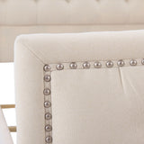 Marcella - Upholstered Shelter Headboard Bed Set by Jennifer Taylor Home | Bel Furniture