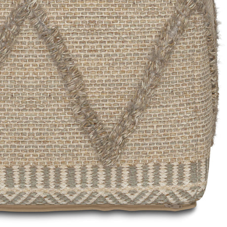 Sweeney - Upholstered Square Pouf - view 3