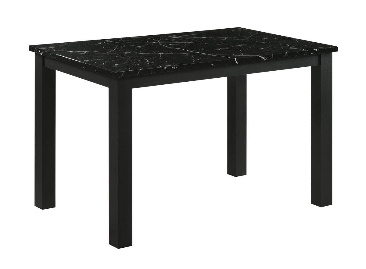 Resia Dining Table-Black