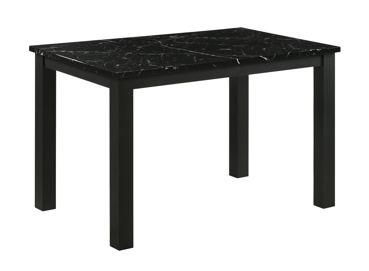 Resia Dining Table-Black