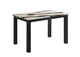 Resia Dining Table-Faux Marble