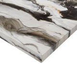 Resia Dining Table-Faux Marble
