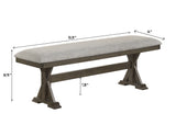 Lloyd - Bench - Brown / Gray