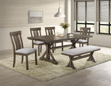 Lloyd - Bench - Brown / Gray
