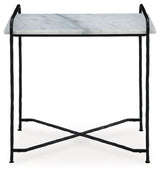 Ashber - White / Black - Accent Table by Signature Design by Ashley® | Bel Furniture