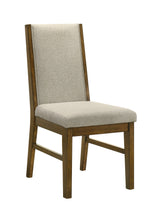Hollister - Side Chair (Set of 2) - Gray / Dark Brown