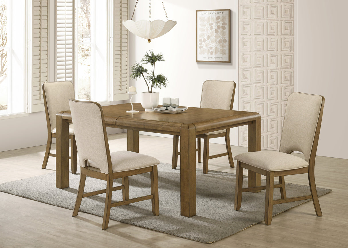 Cockrell - Side Chair (Set of 2) - Light Brown / Beige