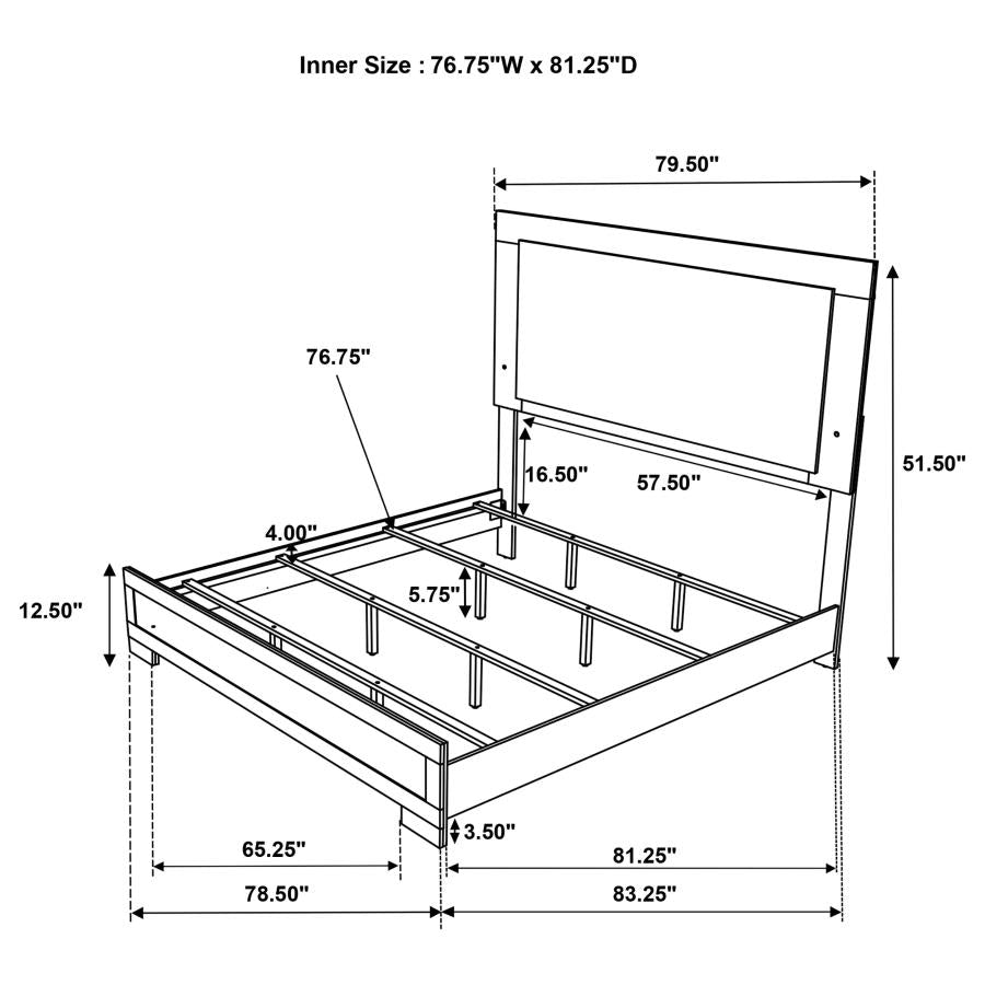 Hyland Bedroom Set Natural