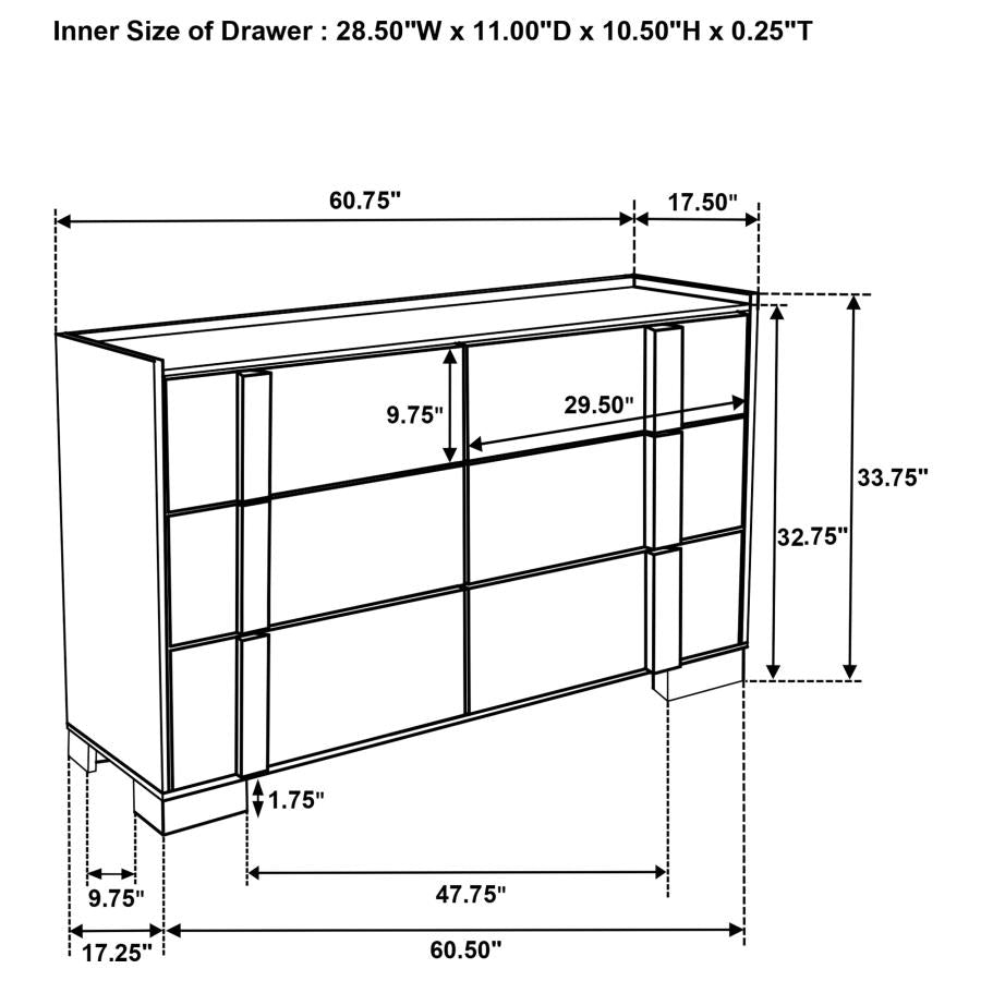 Hyland Bedroom Set Natural