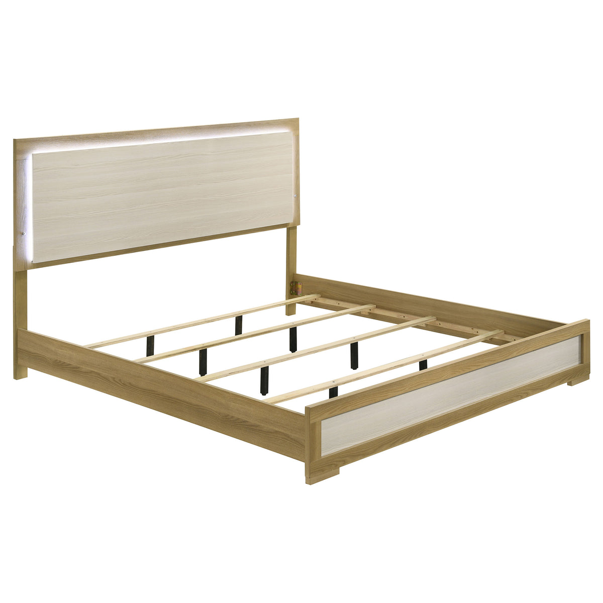 Hyland - Panel Bed LED Headboard