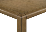 Cockrell - Dining Table ( With 18" Leaf) - Light Brown