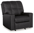Barlin Mills - Rocker Recliner Black by Benchcraft® | Bel Furniture