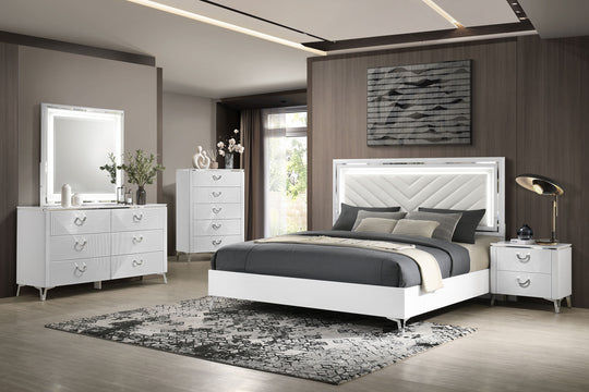 Cassia - LED Bedroom Set