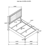 Cassia - LED Panel Bed