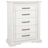 Mckinney - 5-Drawer Bedroom Chest Of Drawers - Vintage White
