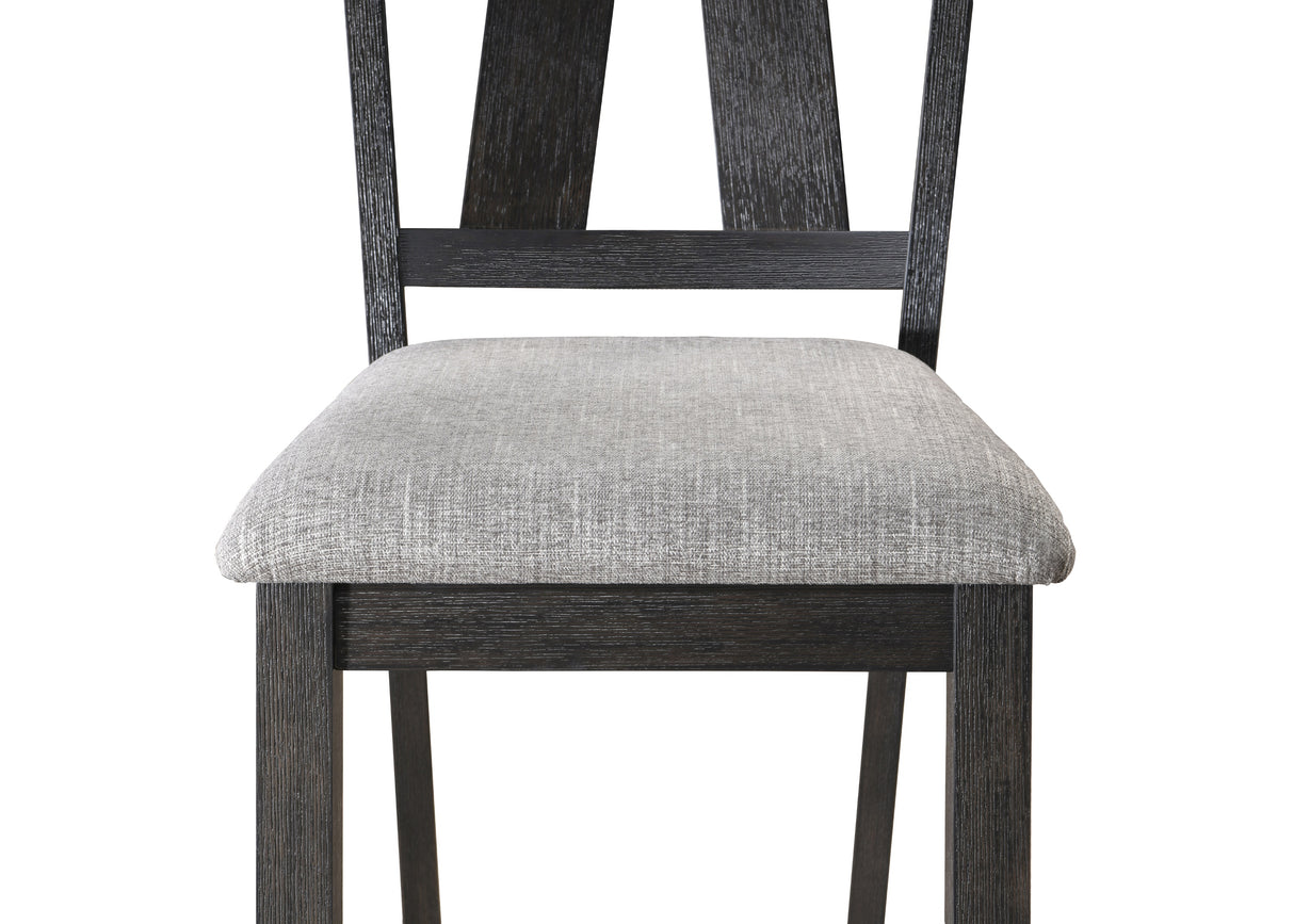 Maribelle Side Chair Wheat Charcoal