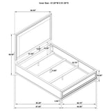 Pembroke - Panel Bed