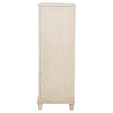 Pembroke - 5-Drawer Chest Of Drawers - Washed Oak