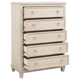 Pembroke - 5-Drawer Chest Of Drawers - Washed Oak